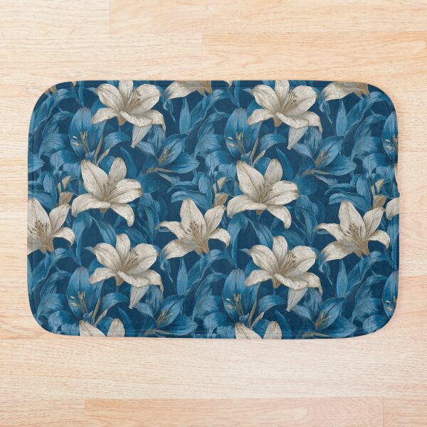 Item preview, Chic Lilies Print  - Flower Bouquet Pattern  - Wedding Gifts designed and sold by RoyalStarsPatts.