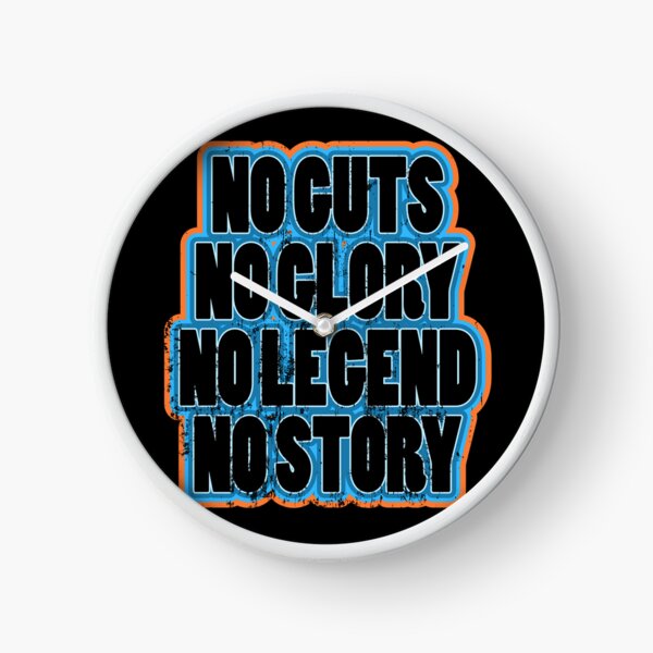 Item preview, No Guts No Glory Motivational Quote designed and sold by Mr Lee.