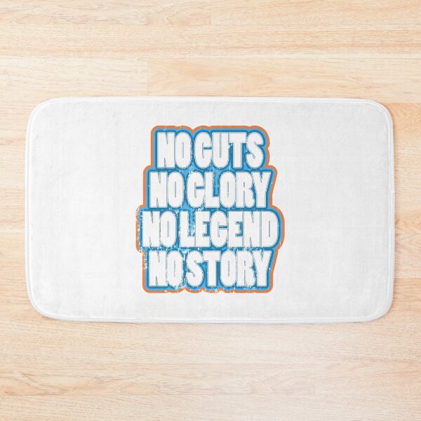 Item preview, No Guts No Glory Motivational Quote designed and sold by Mr Lee.