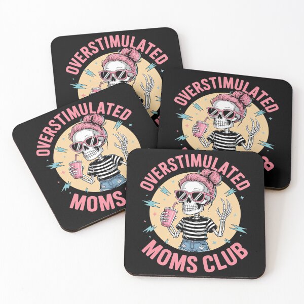 Item preview, Overstimulated Moms Club Neurodivergent Mom Mental Health3 designed and sold by FadeOfThrone.