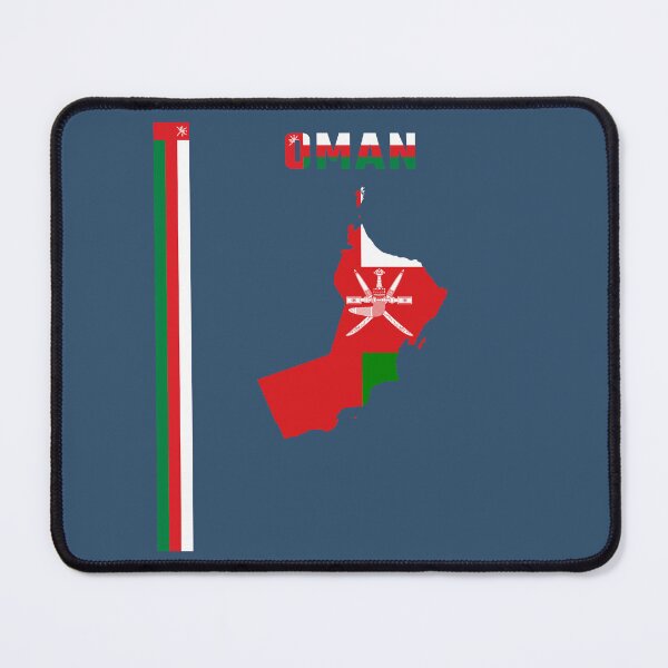 Item preview, Oman Flag Map - Proud Omani Heritage Design designed and sold by mashmosh.