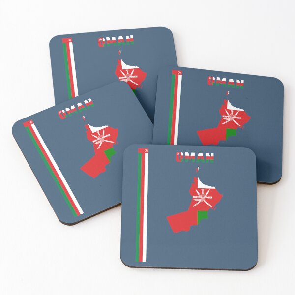Item preview, Oman Flag Map - Proud Omani Heritage Design designed and sold by mashmosh.