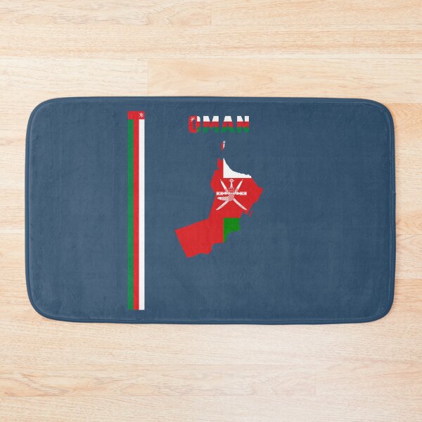 Item preview, Oman Flag Map - Proud Omani Heritage Design designed and sold by mashmosh.