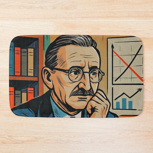 Item preview, Friedrich Hayek | Comics stylCartoone -  designed and sold by ComicsFactory.