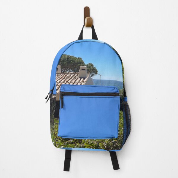 Item preview, Mediterranean Hillside Ocean View with Blue Sky designed and sold by MatthewHeights.