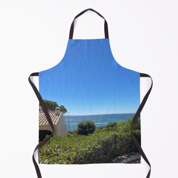 Item preview, Mediterranean Hillside Ocean View with Blue Sky designed and sold by MatthewHeights.