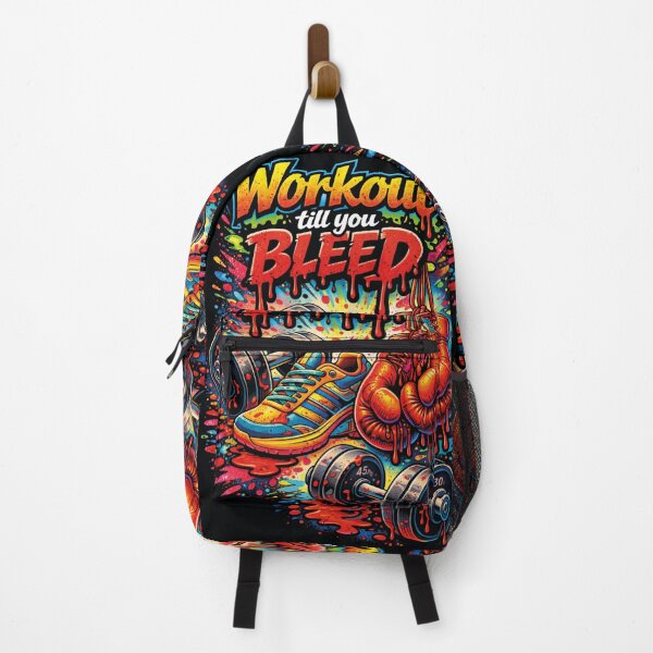 Item preview, Workout till you bleed – Hardcore Fitness Design designed and sold by Mauswohn.