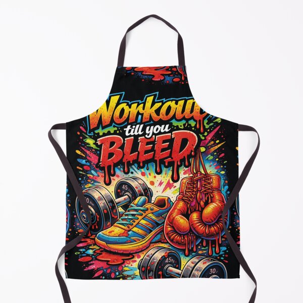 Item preview, Workout till you bleed – Hardcore Fitness Design designed and sold by Mauswohn.