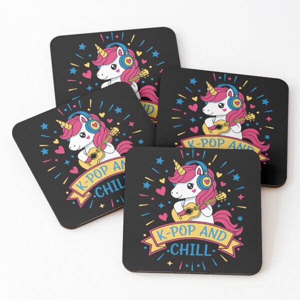 Item preview, K-Pop AND CHILL Unicorn Kpop Fans Korean Music designed and sold by LuminOrb.