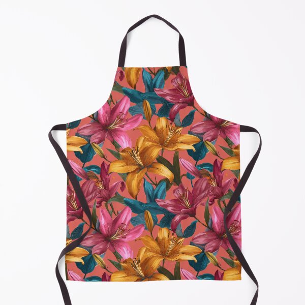 Item preview, Classic Lilies Flower - Botanical Garden Pattern - Anniversary Gifts For Her designed and sold by RoyalStarsPatts.