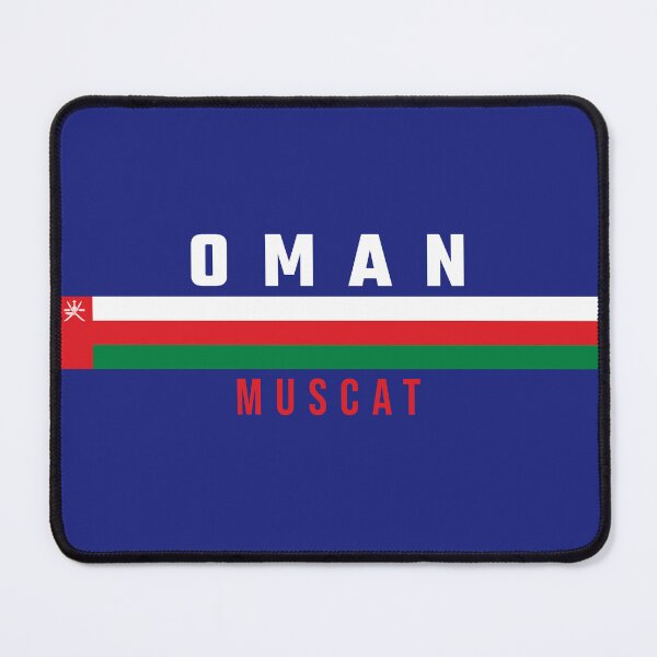 Item preview, Oman Muscat Pride, Classic Flag & City Typography designed and sold by mashmosh.