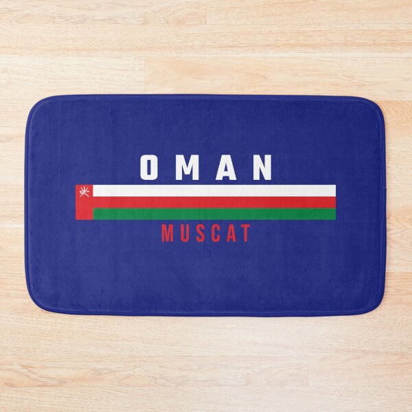 Item preview, Oman Muscat Pride, Classic Flag & City Typography designed and sold by mashmosh.