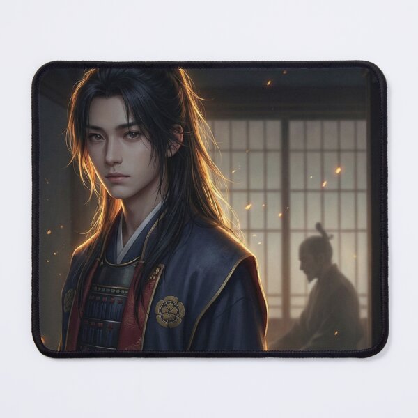 Item preview, Samurai in the Quiet Chamber – Dawn Ember Light | Mori no Akari Series designed and sold by Mori-no-Akari.