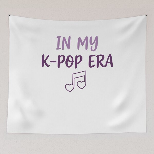 Item preview, In My K-Pop Era Korean Music Kpop Fans Love designed and sold by LuminOrb.