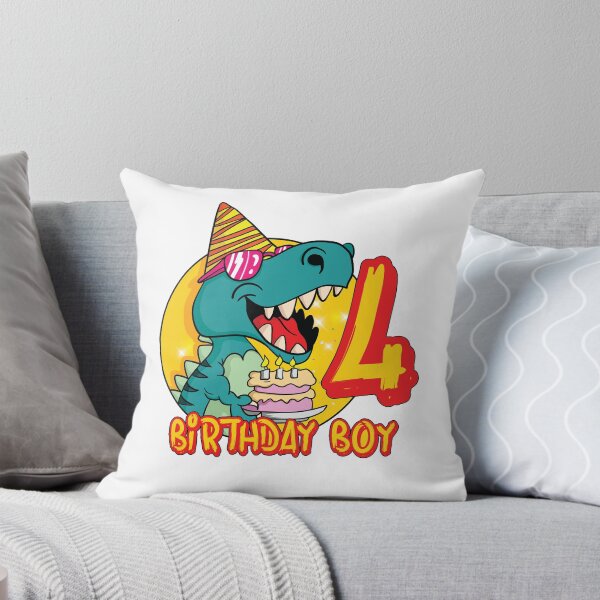 Item preview, Kids Dinosaur 4th Birthday Boys Gifts designed and sold by inspiredtrend.