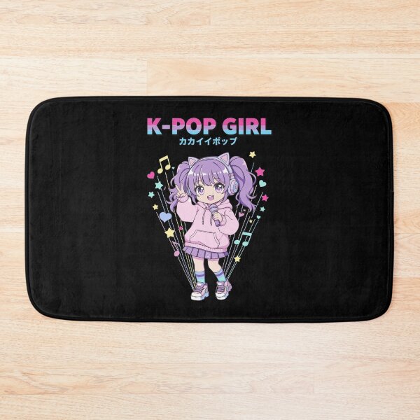Item preview, K-POP GIRL Anime Korean Music Cute Kpop Fans designed and sold by LuminOrb.