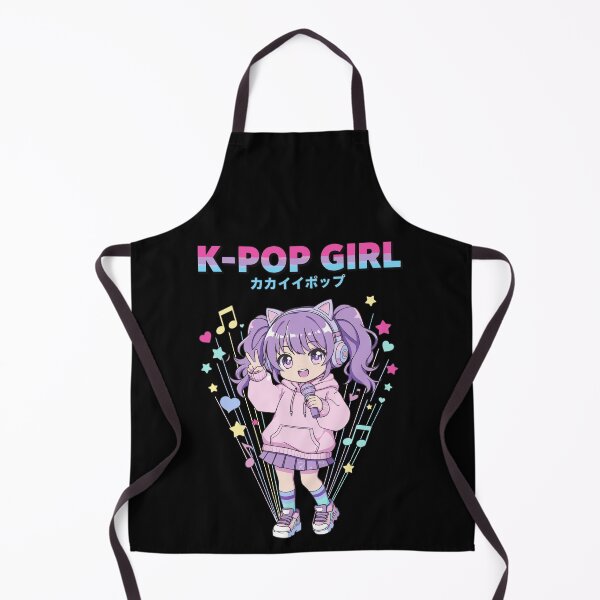 Item preview, K-POP GIRL Anime Korean Music Cute Kpop Fans designed and sold by LuminOrb.