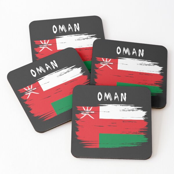 Item preview, Oman Flag Brush Stroke - Proud Omani Heritage designed and sold by mashmosh.