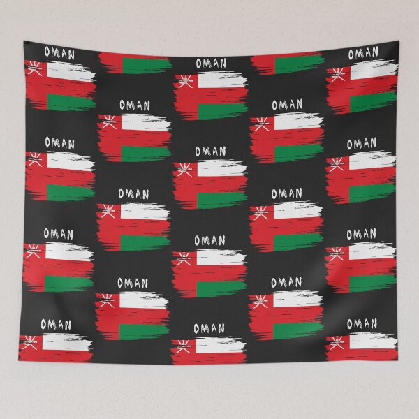 Item preview, Oman Flag Brush Stroke - Proud Omani Heritage designed and sold by mashmosh.