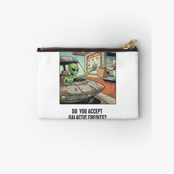 Item preview, Alien Drive Thru Fast Food Humor Design designed and sold by NOVALOOMARCH.