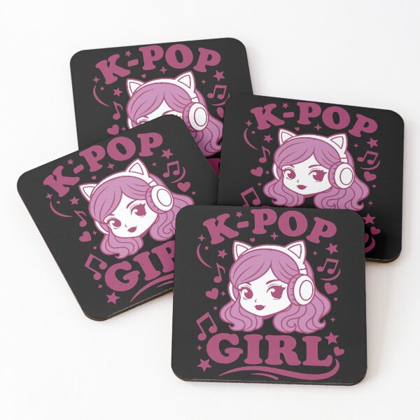 Item preview, K-Pop Girl Kpop Korean Music Cute Anime Girl designed and sold by LuminOrb.