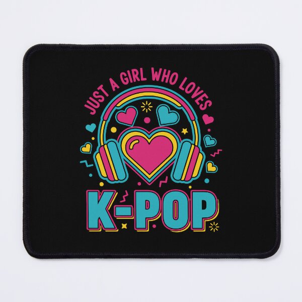 Item preview, Just A Girl Who Loves K-Pop Korean Music designed and sold by LuminOrb.