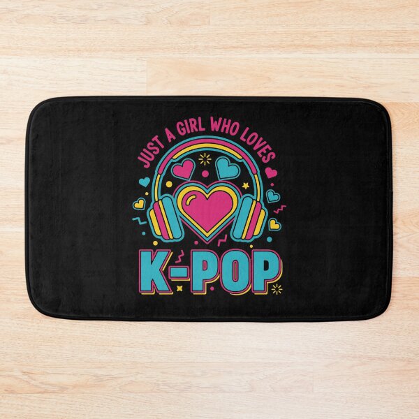 Item preview, Just A Girl Who Loves K-Pop Korean Music designed and sold by LuminOrb.