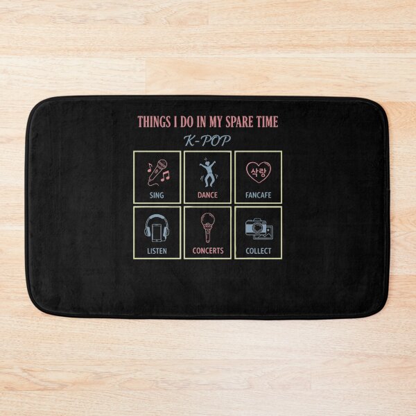 Item preview, Things I Do In My Spare Time K-Pop Sing Dance designed and sold by LuminOrb.