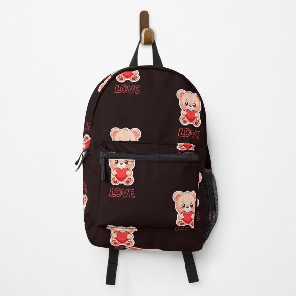 Item preview, Cute Teddy Bear Holding Heart – Valentine’s Day Love Design designed and sold by trendplusco.