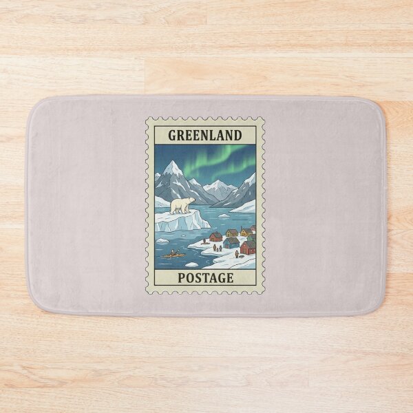 Item preview, Vintage Greenland Postage Stamp designed and sold by allaboutstamps.