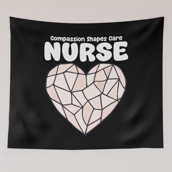 Item preview, NURSE - COMPASSION SHAPES CARE designed and sold by KEF Custom.