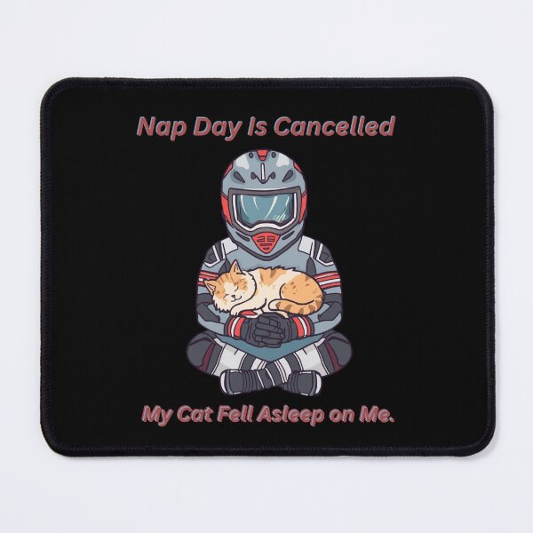 Item preview, “Nap Day Is Cancelled. My Cat Fell Asleep on Me designed and sold by YourTrendyTees.