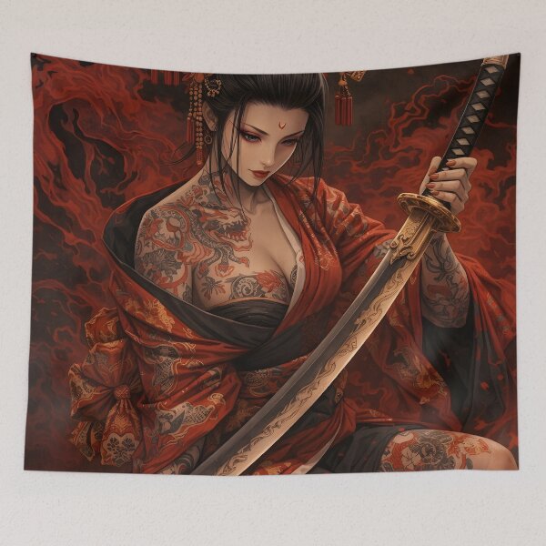 Item preview, Crimson Moon Ronin designed and sold by Fregoli 2D.