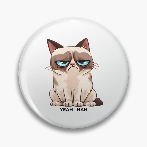 Item preview, Grumpy Cat Yeah Nah designed and sold by mumforlife.