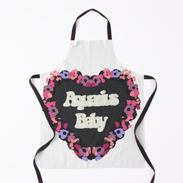 Item preview, Aquarius Baby Star Sign Love Heart Birthday Cake designed and sold by FreeOrca.