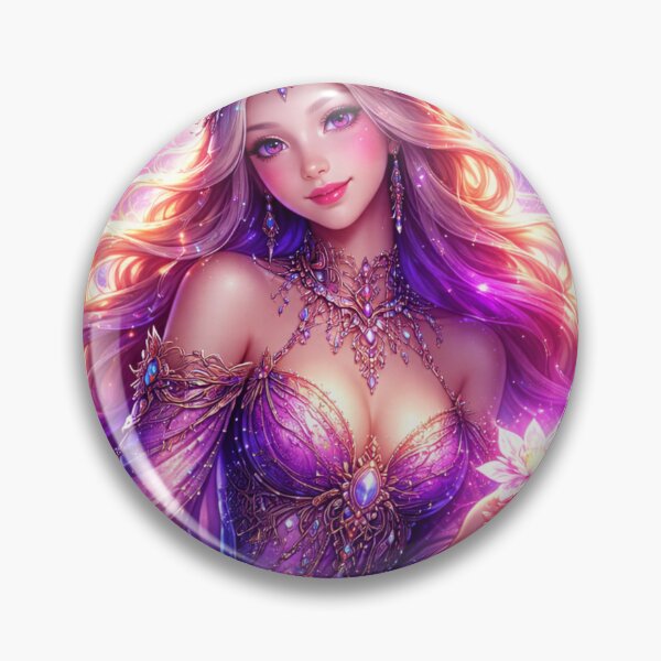 Item preview, Enchantress in a magical garden designed and sold by Velaty.