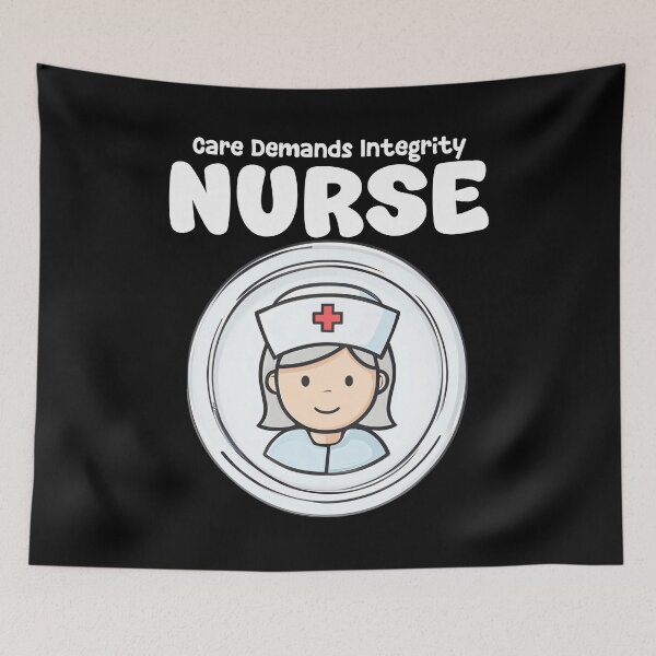 Item preview, NURSE - CARE DEMANDS INTEGRITY designed and sold by KEF Custom.