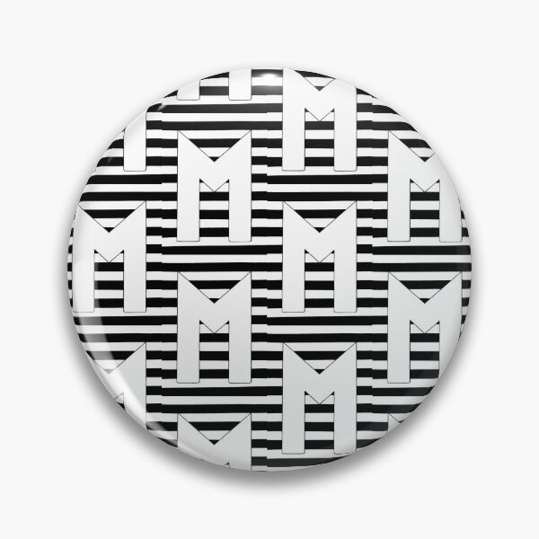 Item preview, Minimal Geometric Letter M Art designed and sold by GTeoArt.
