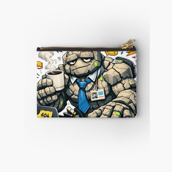 Item preview, Stone Golem Intern - Funny Corporate Burnout Design - Built for Forever Hired for Now - Relatable Office Life Humor Art for Coworkers and Tired Employees by Vivaan Studio designed and sold by Vivaan Studio.