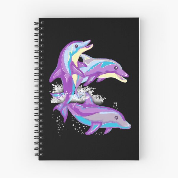 Item preview, Dancing Dolphins Brush Painting Version designed and sold by KatelynMitalski.