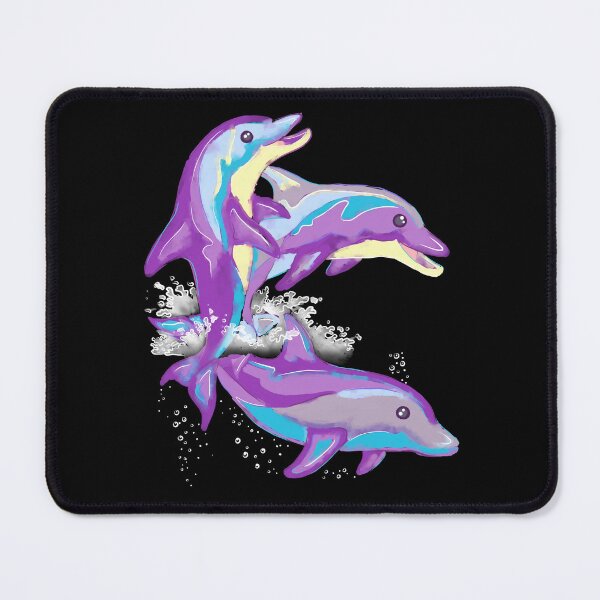 Item preview, Dancing Dolphins Brush Painting Version designed and sold by KatelynMitalski.
