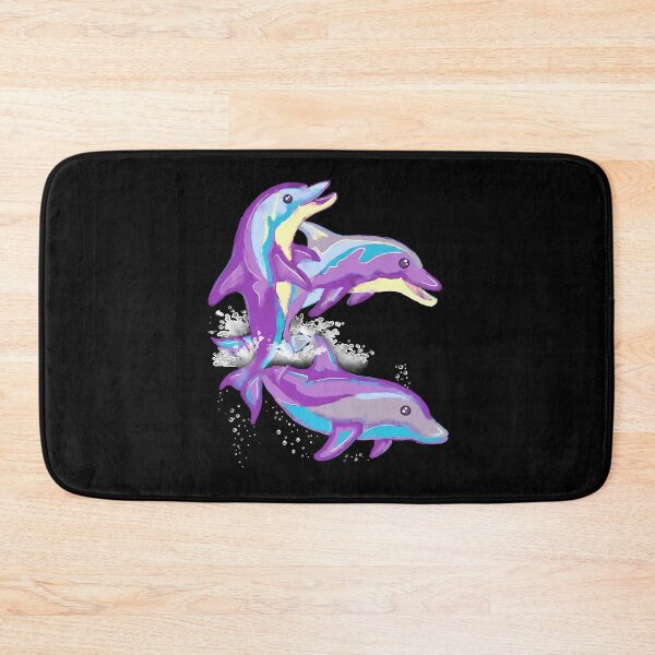 Item preview, Dancing Dolphins Brush Painting Version designed and sold by KatelynMitalski.