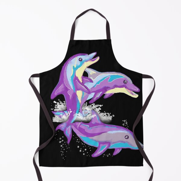 Item preview, Dancing Dolphins Brush Painting Version designed and sold by KatelynMitalski.