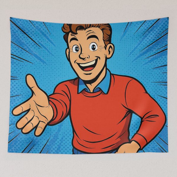 Item preview, Friendliness | Comics stylCartoone -  designed and sold by ComicsFactory.