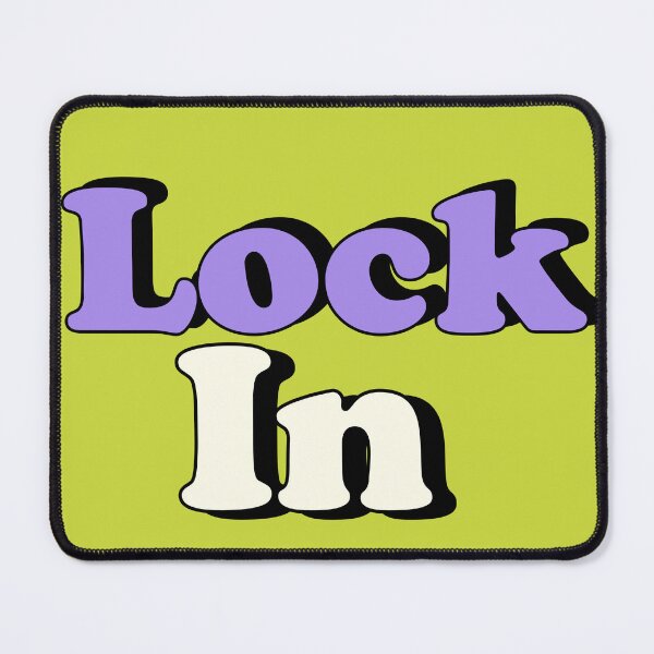 Item preview, Motivational and inspirational quotes saying lock in designed and sold by Creations by lyne.