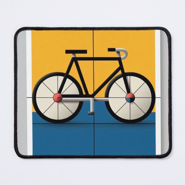 Item preview, Bauhaus Bicycle Poster – Minimalist Geometric Modern Art designed and sold by ashokreddy343.