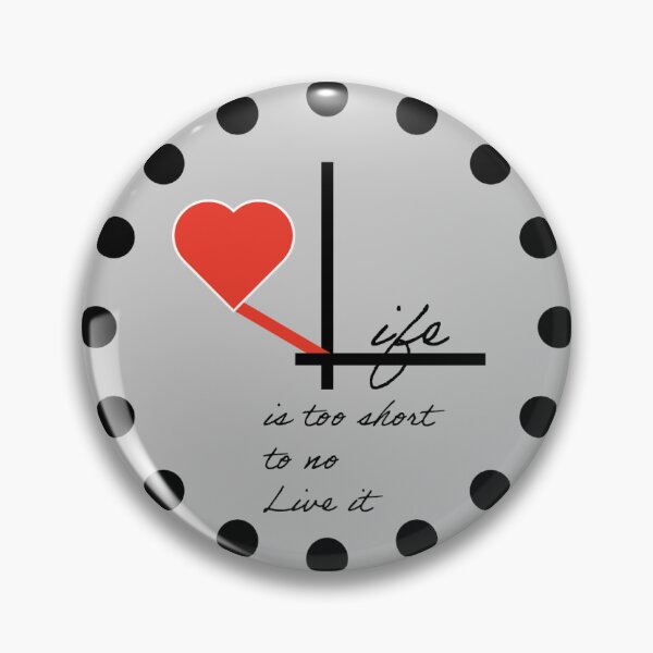 Item preview, Life is too short designed and sold by PikaPixelShop.