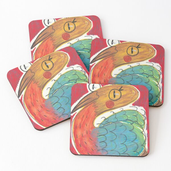 Item preview, Scratchy Dodo - Mixed Media Print designed and sold by AimeeSStudio.