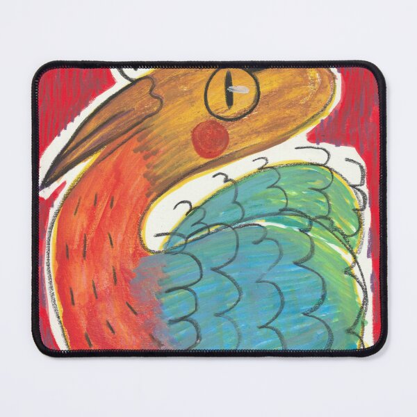 Item preview, Scratchy Dodo - Mixed Media Print designed and sold by AimeeSStudio.