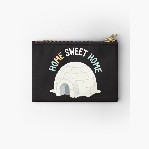 Item preview, Cozy Arctic Igloo Home Sweet Home Illustration designed and sold by SplashTastic.